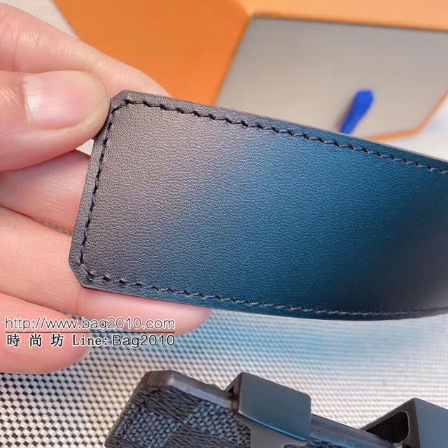 LV新款男士皮帶 路易威登雙面腰帶 經典原單系列  jjp1815